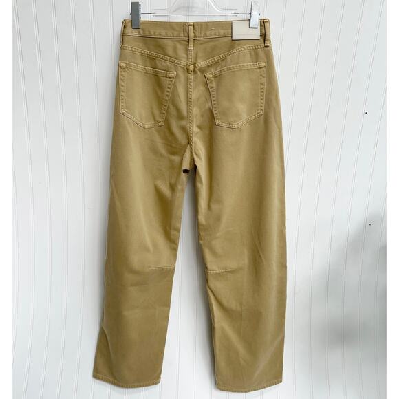 Citizens of Humanity Miro Jeans Heirloom Khaki Wide Leg High Rise Pants 27 - Picture 6 of 11